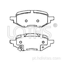 Freio na almofada de estoque conjunto para Buick